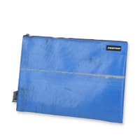 Sustainable pouches made from truck tarp | FREITAG