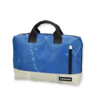 Sustainable laptop bags made from recycled truck tarp | FREITAG