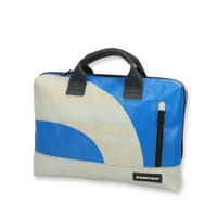Sustainable laptop bags made from recycled truck tarp | FREITAG