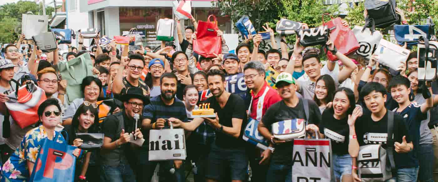 Event in Chiang Mai with Markus Freitag
