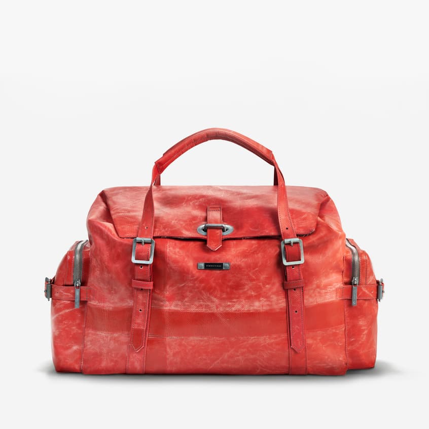 Freitag One Of A Kind Bags And Accessories Made From Recycled Travel Bags